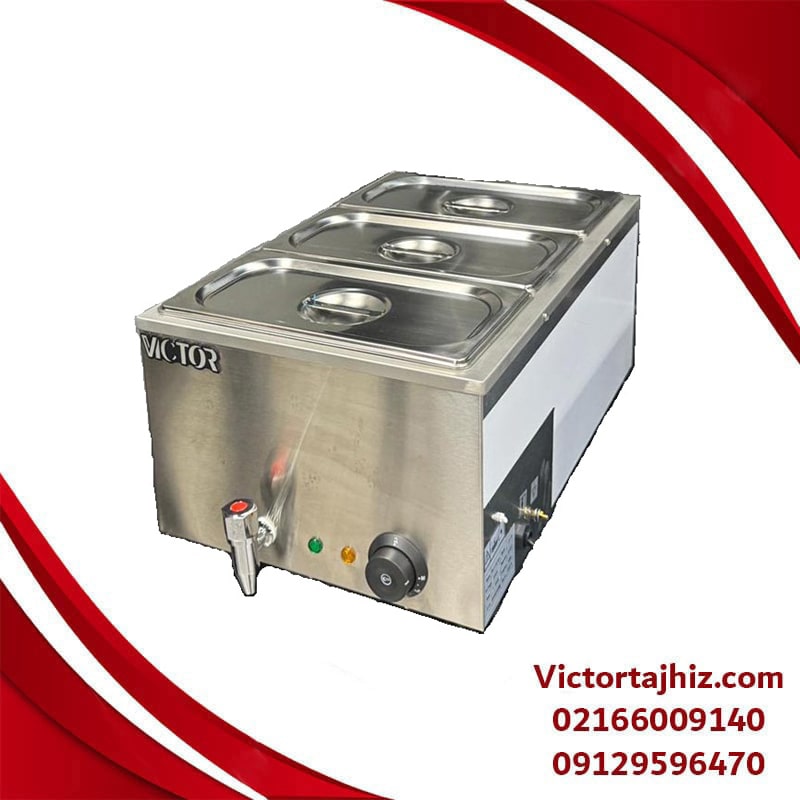 کانترگرم (هات بنماری) سه لگن ویکتور مدل js-824